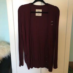 Hollister long cardigan